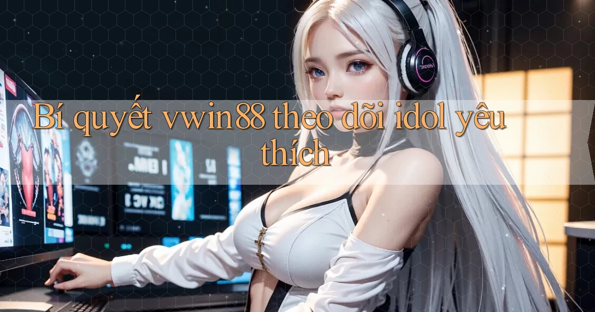 Bí quyết vwin88 theo dõi idol yêu thích