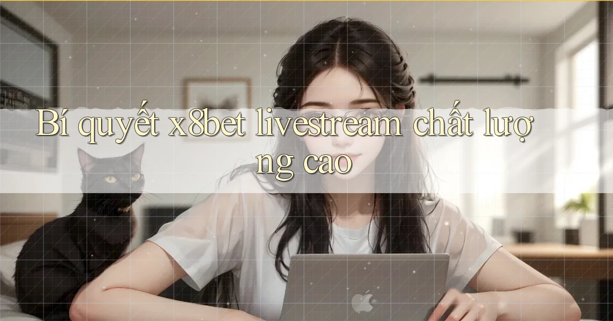Bí quyết x8bet livestream chất lượng cao