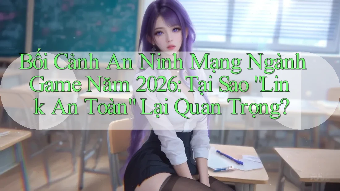 Bối Cảnh An Ninh Mạng Ngành Game Năm 2026: Tại Sao “Link An Toàn” Lại Quan Trọng? Bối Cảnh An Ninh Mạng Ngành Game Năm 2026: Tại Sao “Link An Toàn” Lại Quan Trọng?