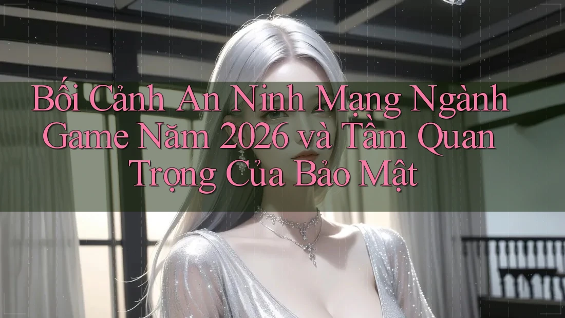 Bối Cảnh An Ninh Mạng Ngành Game Năm 2026 và Tầm Quan Trọng Của Bảo Mật Bối Cảnh An Ninh Mạng Ngành Game Năm 2026 và Tầm Quan Trọng Của Bảo Mật