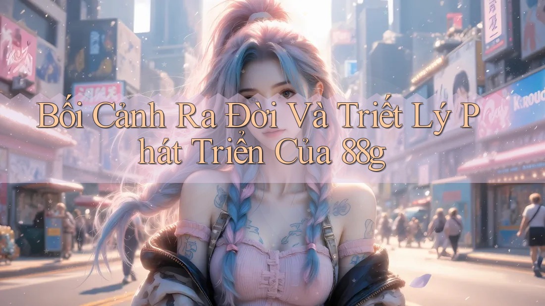 Bối Cảnh Ra Đời Và Triết Lý Phát Triển Của 88g Bối Cảnh Ra Đời Và Triết Lý Phát Triển Của 88g