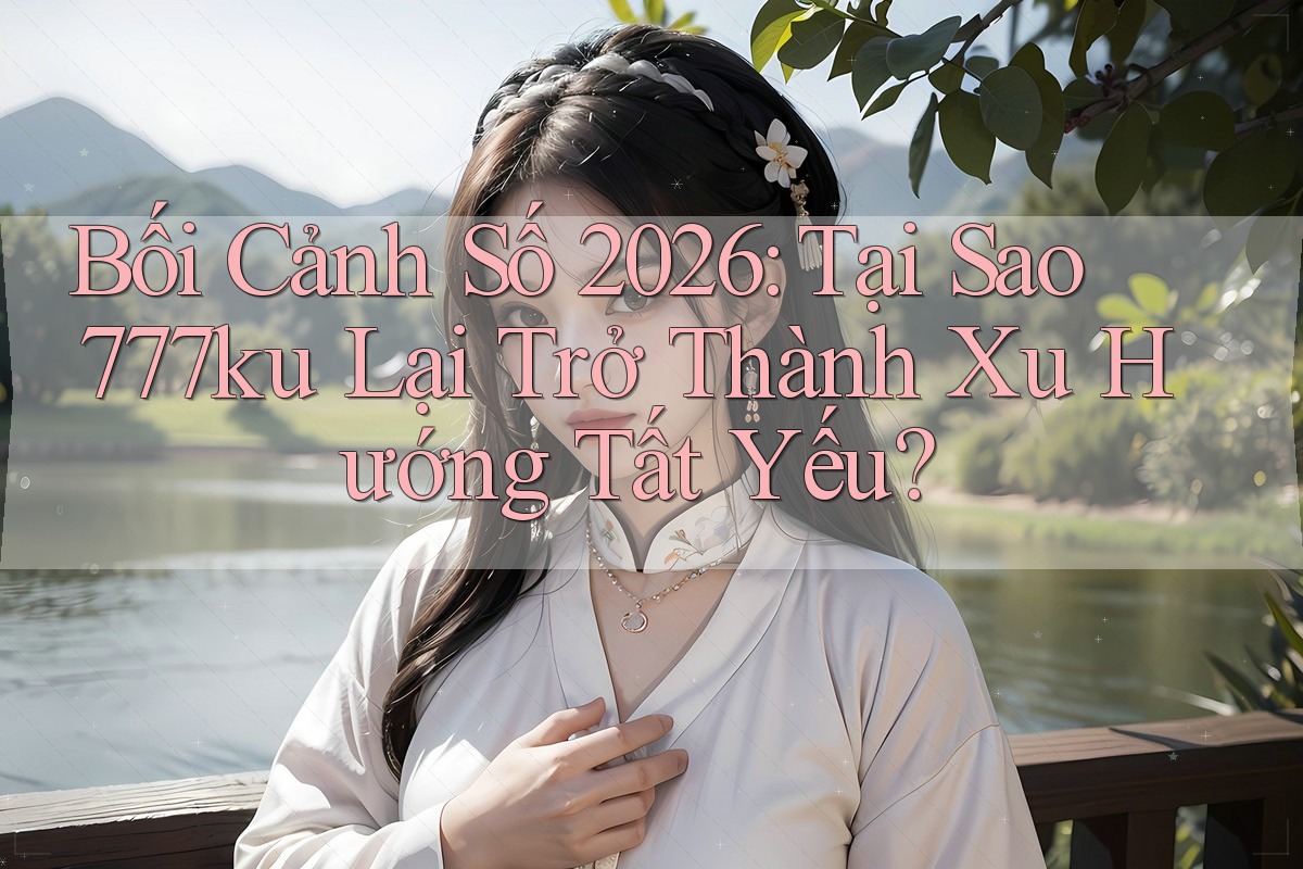 Bối Cảnh Số 2026: Tại Sao 777ku Lại Trở Thành Xu Hướng Tất Yếu? Bối Cảnh Số 2026: Tại Sao 777ku Lại Trở Thành Xu Hướng Tất Yếu?