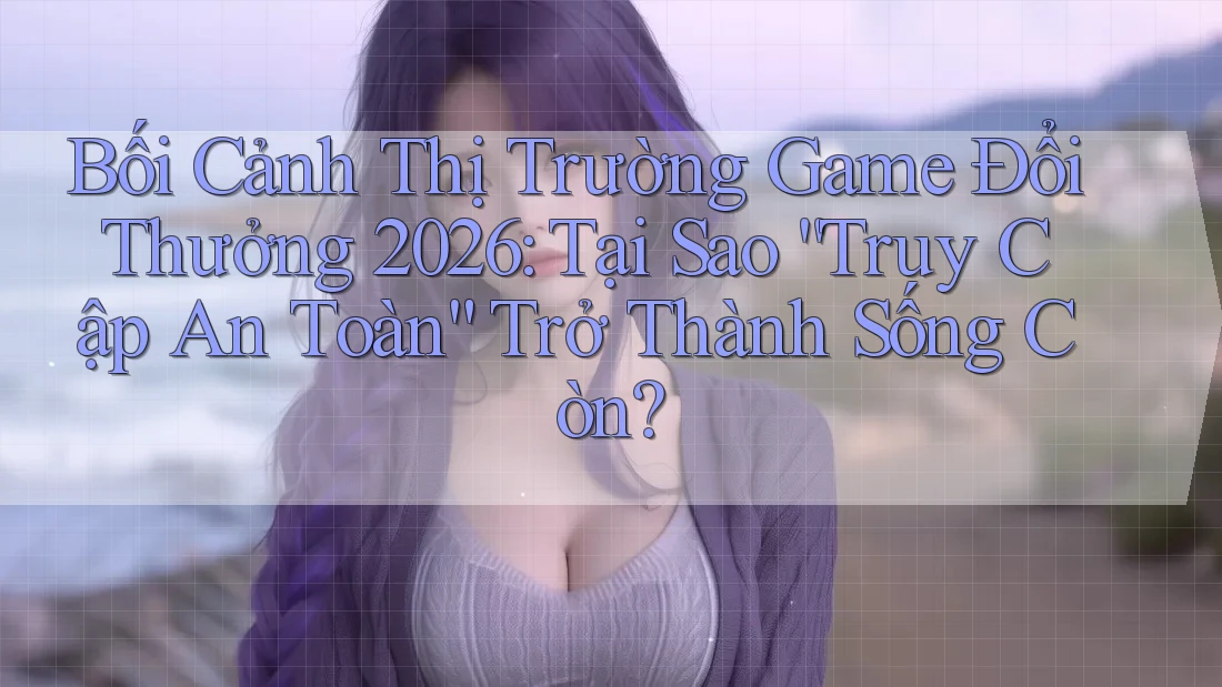Bối Cảnh Thị Trường Game Đổi Thưởng 2026: Tại Sao “Truy Cập An Toàn” Trở Thành Sống Còn?