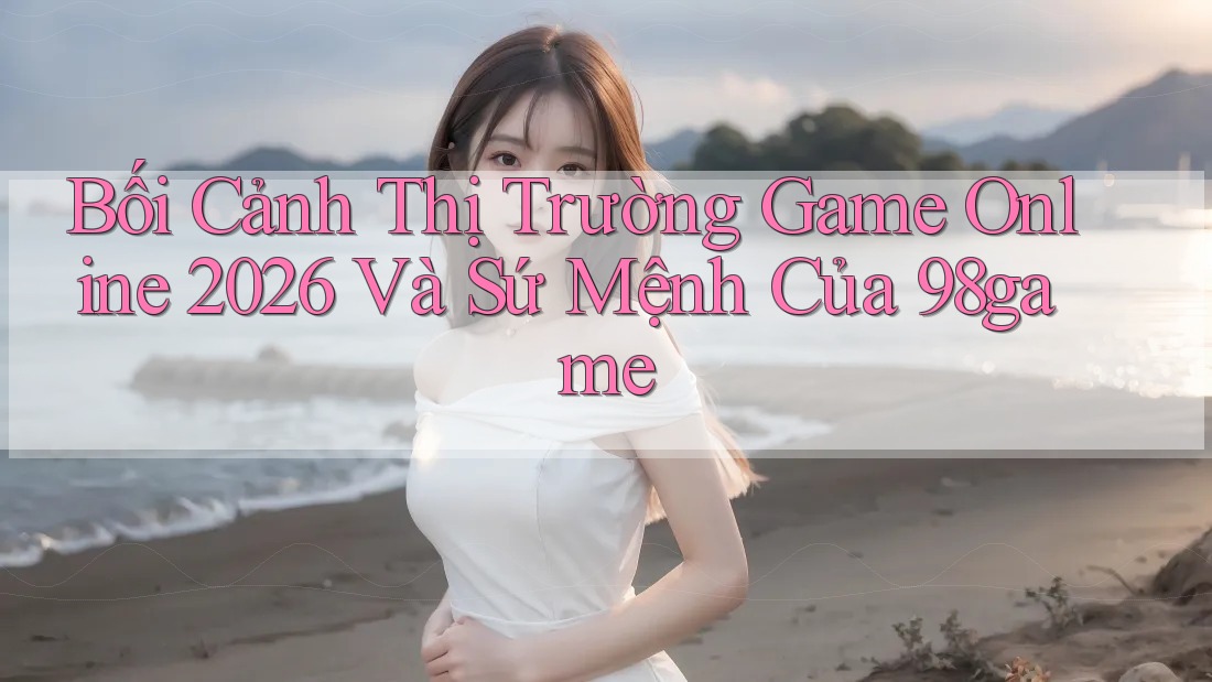 Bối Cảnh Thị Trường Game Online 2026 Và Sứ Mệnh Của 98game Bối Cảnh Thị Trường Game Online 2026 Và Sứ Mệnh Của 98game