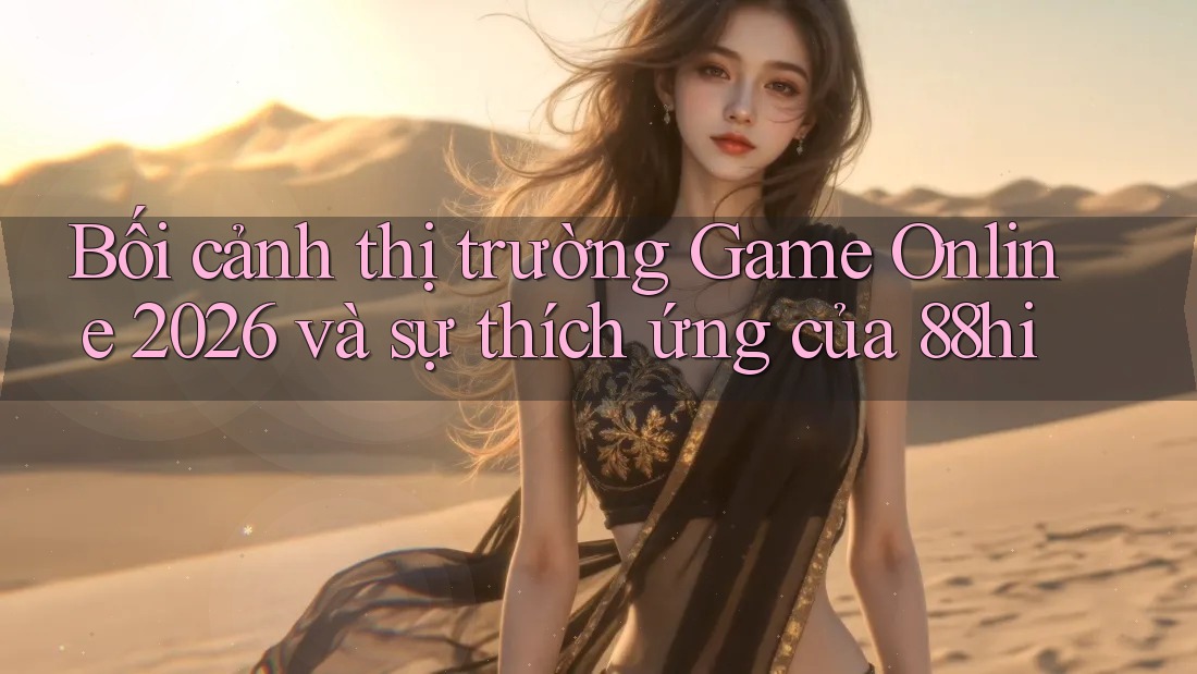 Bối cảnh thị trường Game Online 2026 và sự thích ứng của 88hi Bối cảnh thị trường Game Online 2026 và sự thích ứng của 88hi