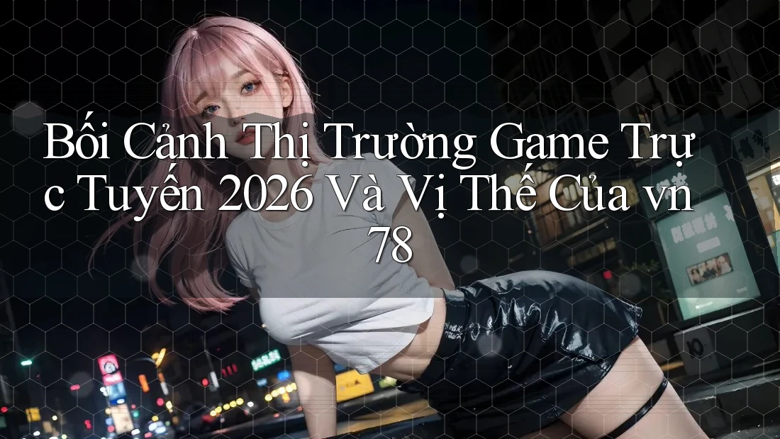 Bối Cảnh Thị Trường Game Trực Tuyến 2026 Và Vị Thế Của vn78