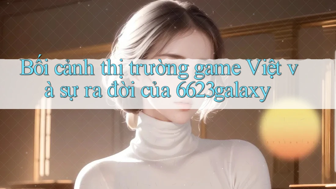 Bối cảnh thị trường game Việt và sự ra đời của 6623galaxy