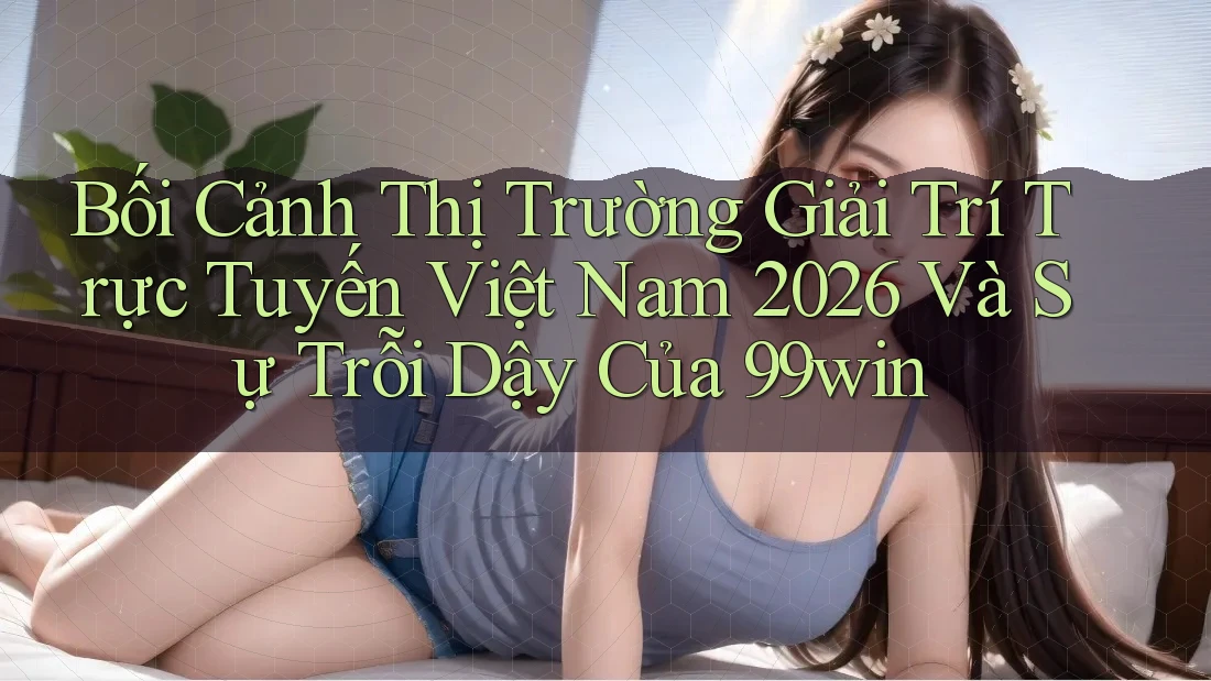 Bối Cảnh Thị Trường Giải Trí Trực Tuyến Việt Nam 2026 Và Sự Trỗi Dậy Của 99win Bối Cảnh Thị Trường Giải Trí Trực Tuyến Việt Nam 2026 Và Sự Trỗi Dậy Của 99win