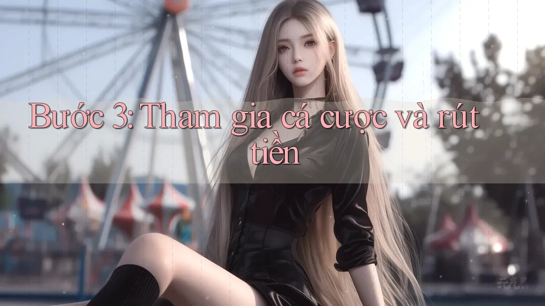 Bước 3: Tham gia cá cược và rút tiền