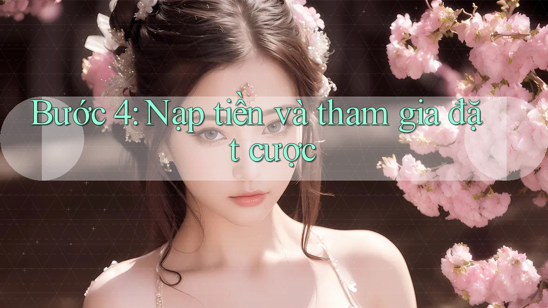 Bước 4: Nạp tiền và tham gia đặt cược Bước 4: Nạp tiền và tham gia đặt cược