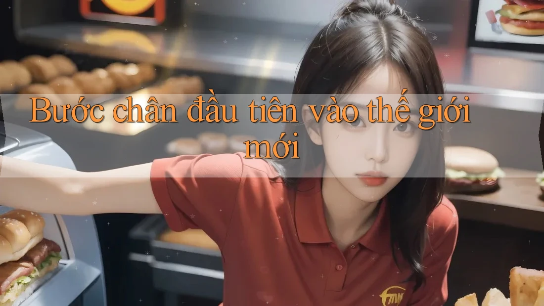 Bước chân đầu tiên vào thế giới mới Bước chân đầu tiên vào thế giới mới