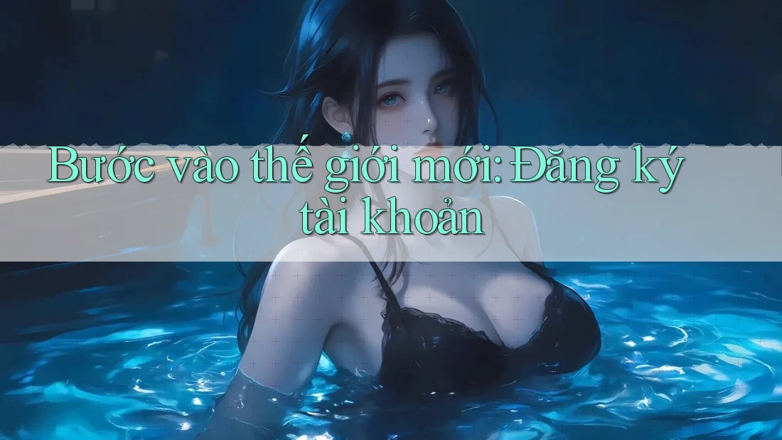 Bước vào thế giới mới: Đăng ký tài khoản Bước vào thế giới mới: Đăng ký tài khoản