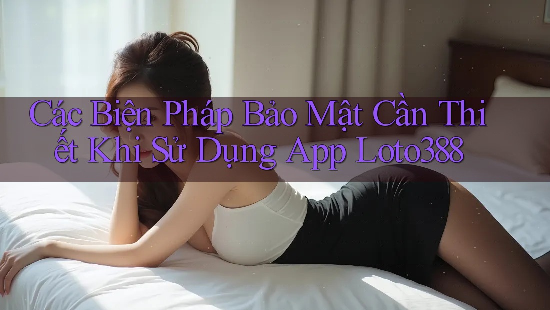 Các Biện Pháp Bảo Mật Cần Thiết Khi Sử Dụng App Loto388 Các Biện Pháp Bảo Mật Cần Thiết Khi Sử Dụng App Loto388
