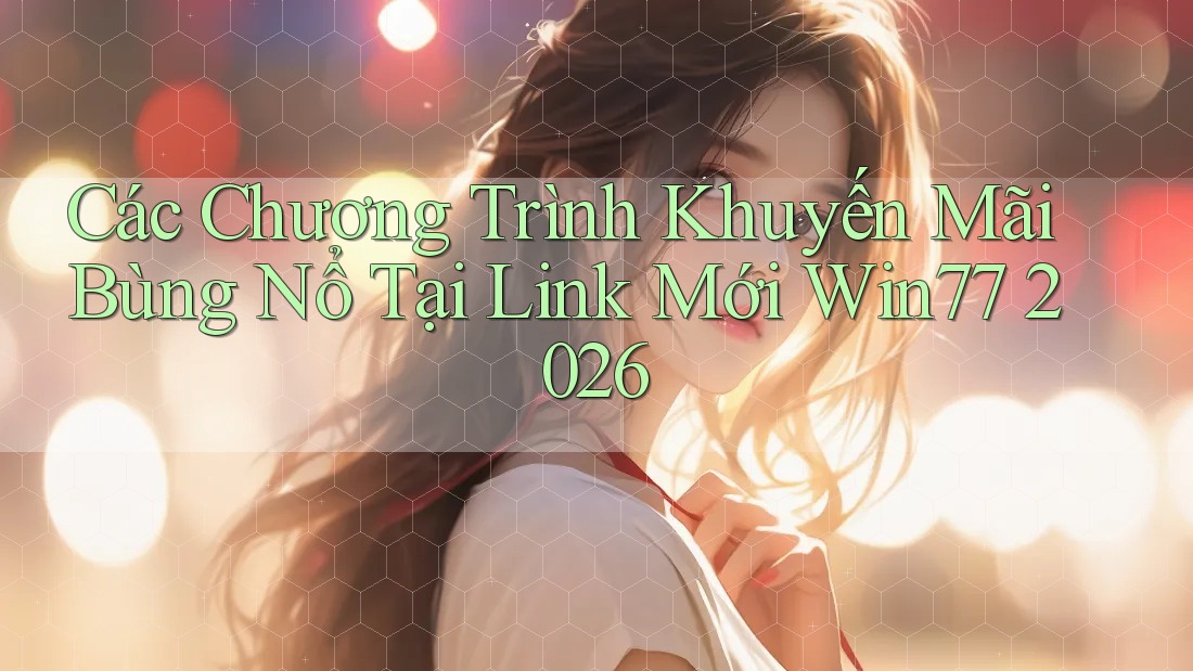 Các Chương Trình Khuyến Mãi Bùng Nổ Tại Link Mới Win77 2026 Các Chương Trình Khuyến Mãi Bùng Nổ Tại Link Mới Win77 2026