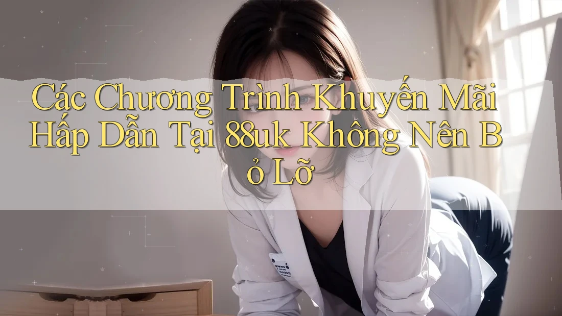 Các Chương Trình Khuyến Mãi Hấp Dẫn Tại 88uk Không Nên Bỏ Lỡ Các Chương Trình Khuyến Mãi Hấp Dẫn Tại 88uk Không Nên Bỏ Lỡ