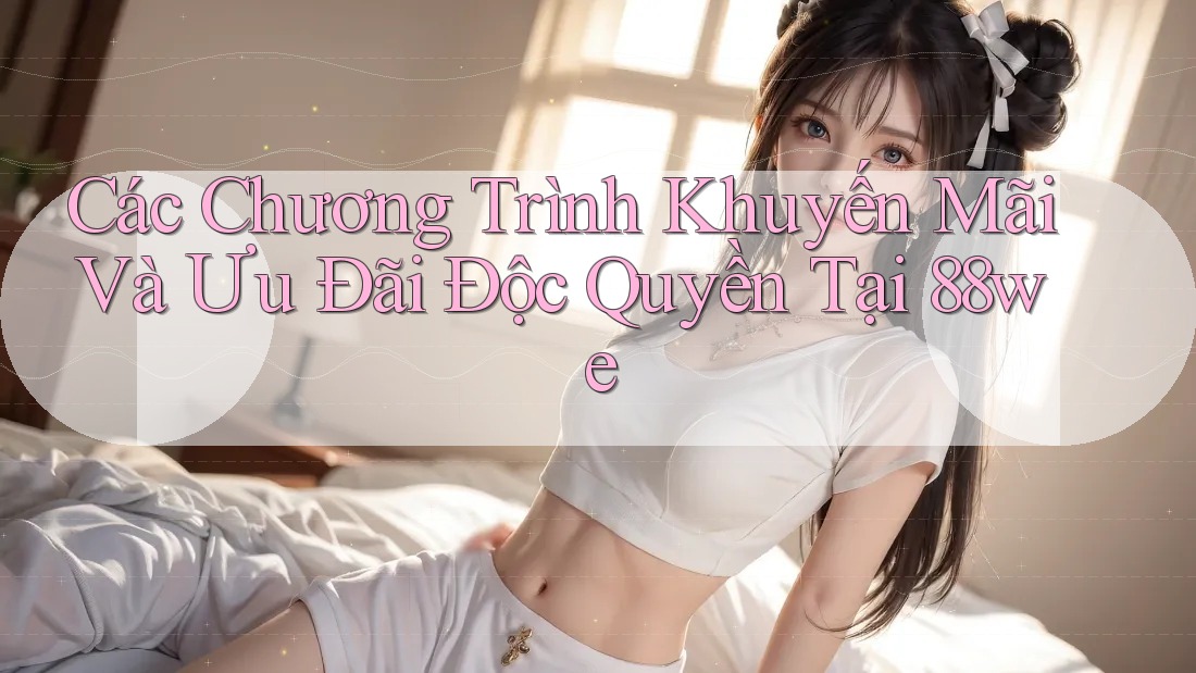 Các Chương Trình Khuyến Mãi Và Ưu Đãi Độc Quyền Tại 88we