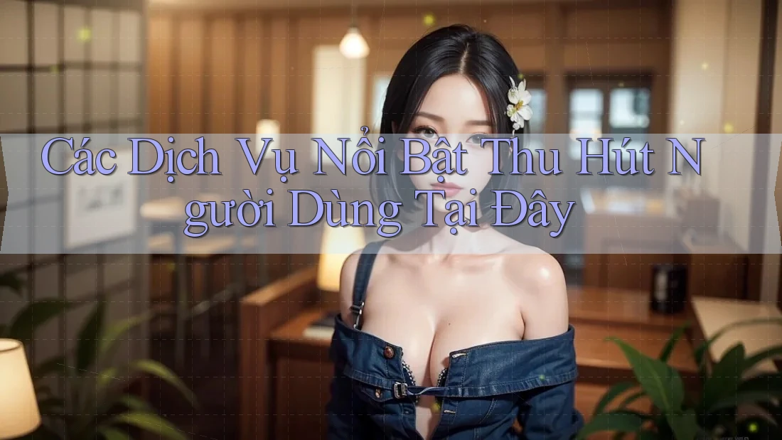 Các Dịch Vụ Nổi Bật Thu Hút Người Dùng Tại Đây Các Dịch Vụ Nổi Bật Thu Hút Người Dùng Tại Đây