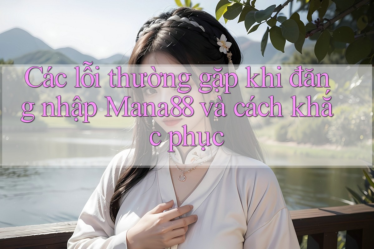 Các lỗi thường gặp khi đăng nhập Mana88 và cách khắc phục Các lỗi thường gặp khi đăng nhập Mana88 và cách khắc phục