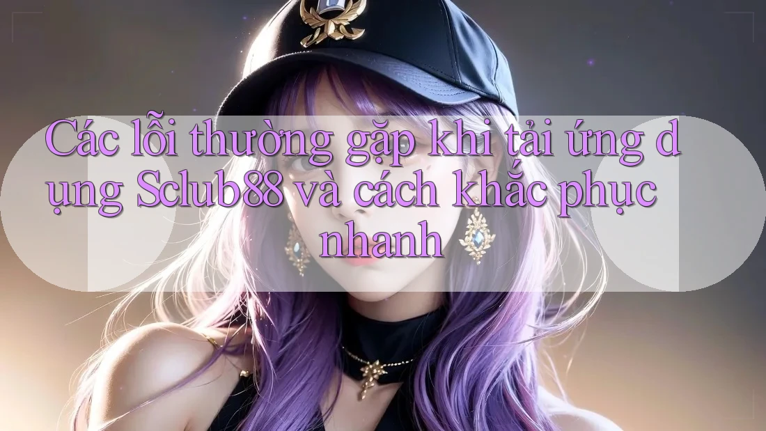 Các lỗi thường gặp khi tải ứng dụng Sclub88 và cách khắc phục nhanh