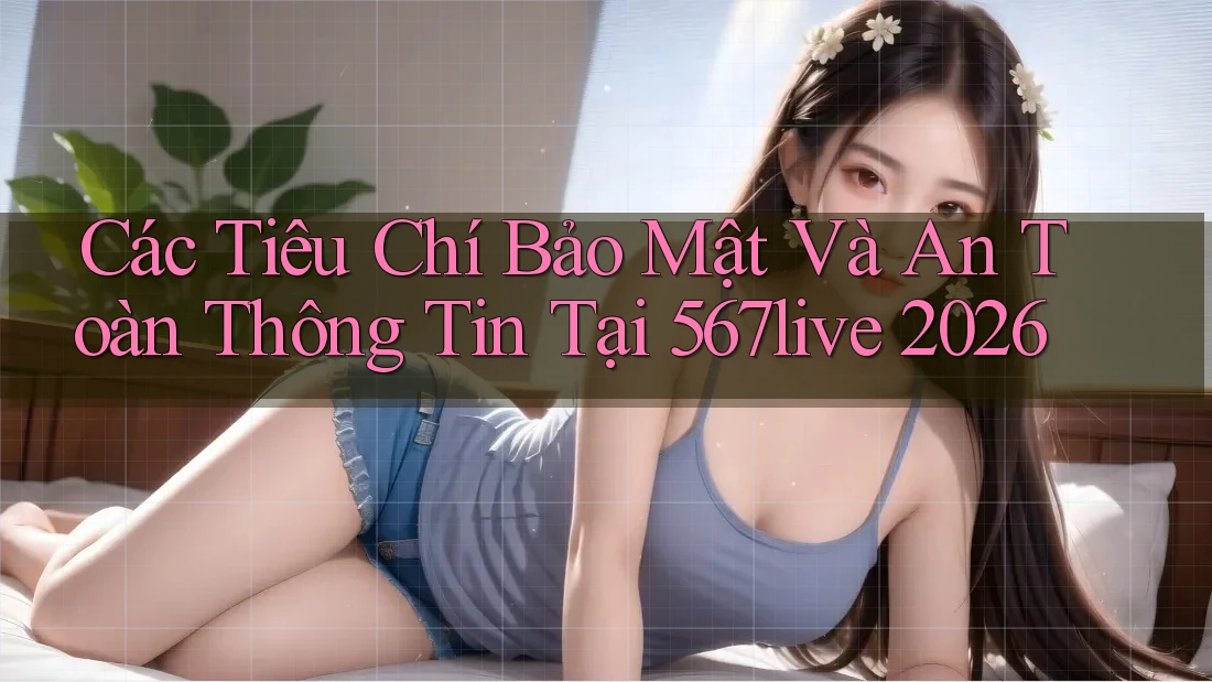 Các Tiêu Chí Bảo Mật Và An Toàn Thông Tin Tại 567live 2026