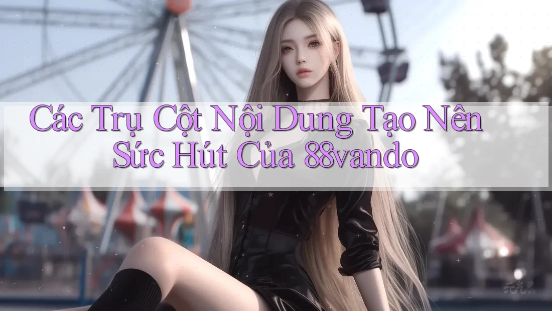 Các Trụ Cột Nội Dung Tạo Nên Sức Hút Của 88vando