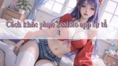 Cách khắc phục 288loto app tự tắt
