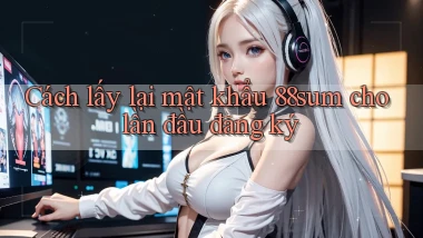 Cách lấy lại mật khẩu 88sum cho lần đầu đăng ký