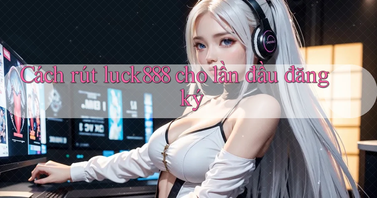 Cách rút luck888 cho lần đầu đăng ký