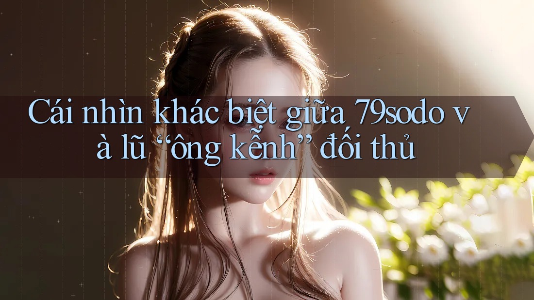 Cái nhìn khác biệt giữa 79sodo và lũ “ông kễnh” đối thủ