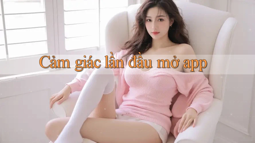 Cảm giác lần đầu mở app