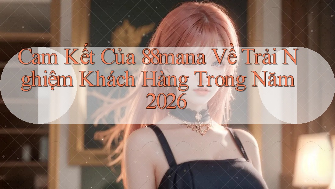 Cam Kết Của 88mana Về Trải Nghiệm Khách Hàng Trong Năm 2026