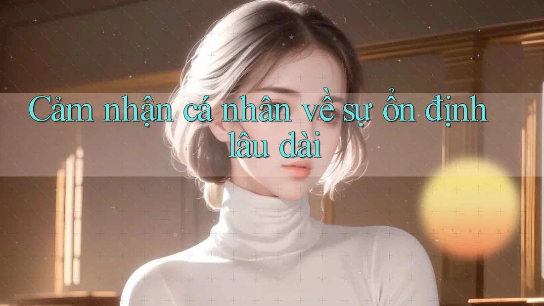Cảm nhận cá nhân về sự ổn định lâu dài