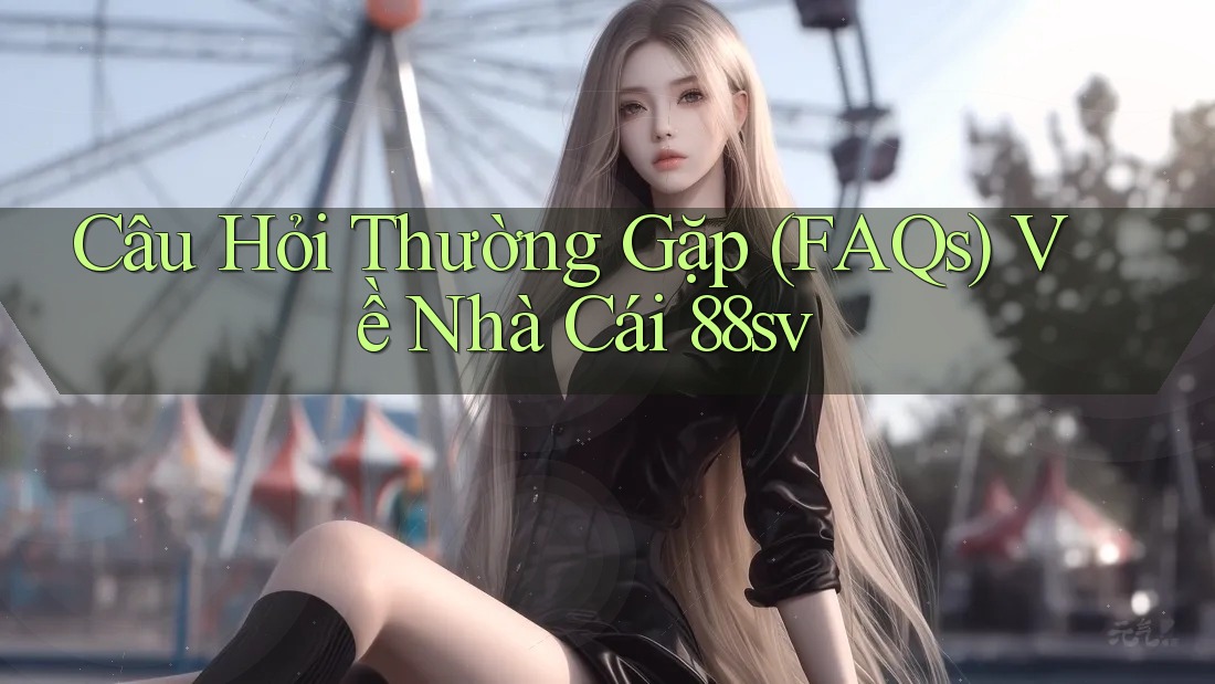 Câu Hỏi Thường Gặp (FAQs) Về Nhà Cái 88sv Câu Hỏi Thường Gặp (FAQs) Về Nhà Cái 88sv