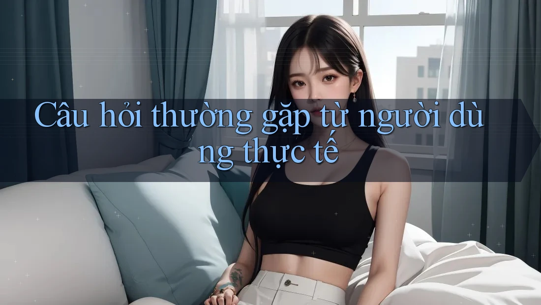 Câu hỏi thường gặp từ người dùng thực tế Câu hỏi thường gặp từ người dùng thực tế