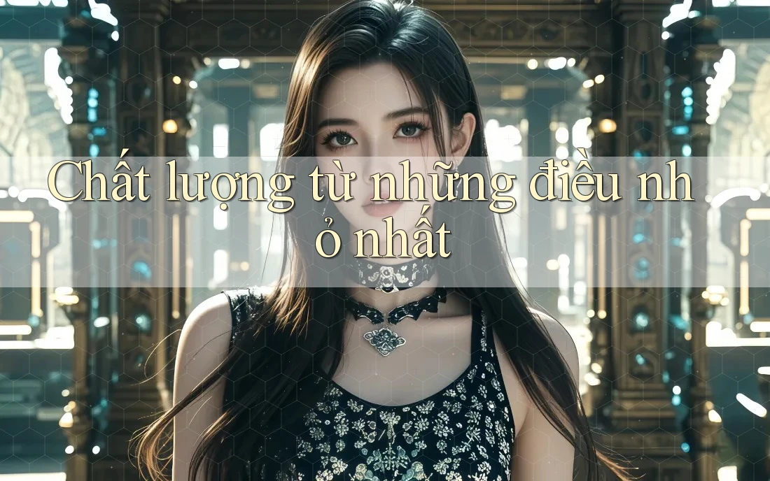 Chất lượng từ những điều nhỏ nhất