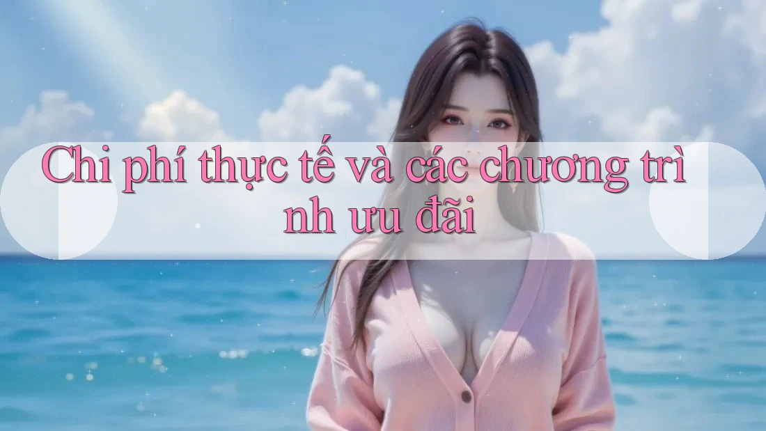 Chi phí thực tế và các chương trình ưu đãi Chi phí thực tế và các chương trình ưu đãi