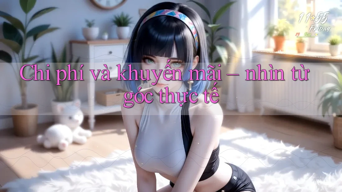 Chi phí và khuyến mãi – nhìn từ góc thực tế Chi phí và khuyến mãi – nhìn từ góc thực tế