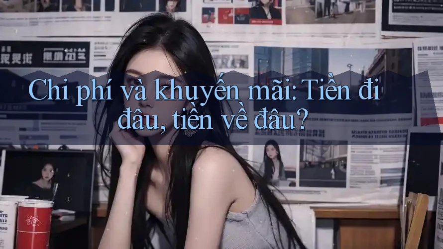 Chi phí và khuyến mãi: Tiền đi đâu, tiền về đâu?