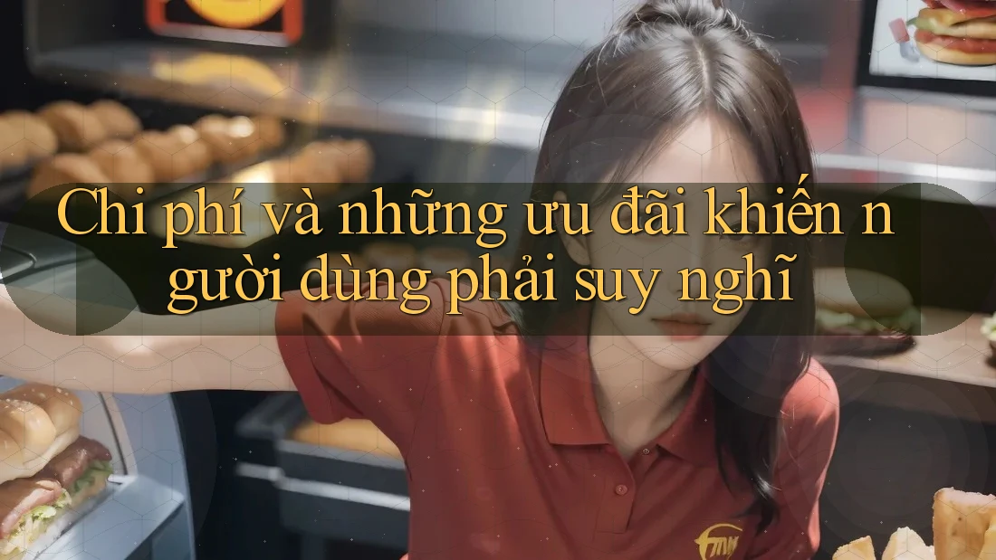 Chi phí và những ưu đãi khiến người dùng phải suy nghĩ Chi phí và những ưu đãi khiến người dùng phải suy nghĩ