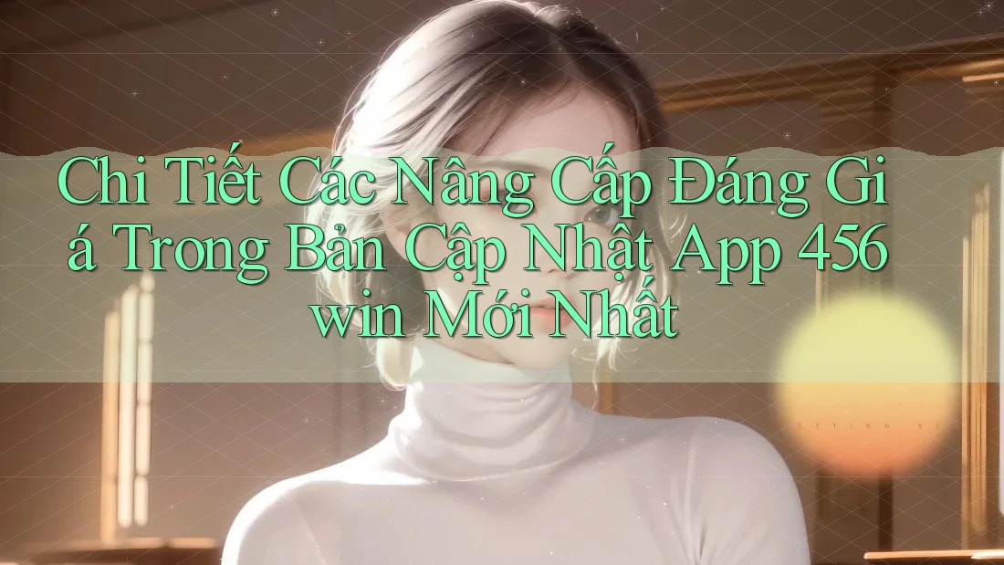 Chi Tiết Các Nâng Cấp Đáng Giá Trong Bản Cập Nhật App 456win Mới Nhất Chi Tiết Các Nâng Cấp Đáng Giá Trong Bản Cập Nhật App 456win Mới Nhất