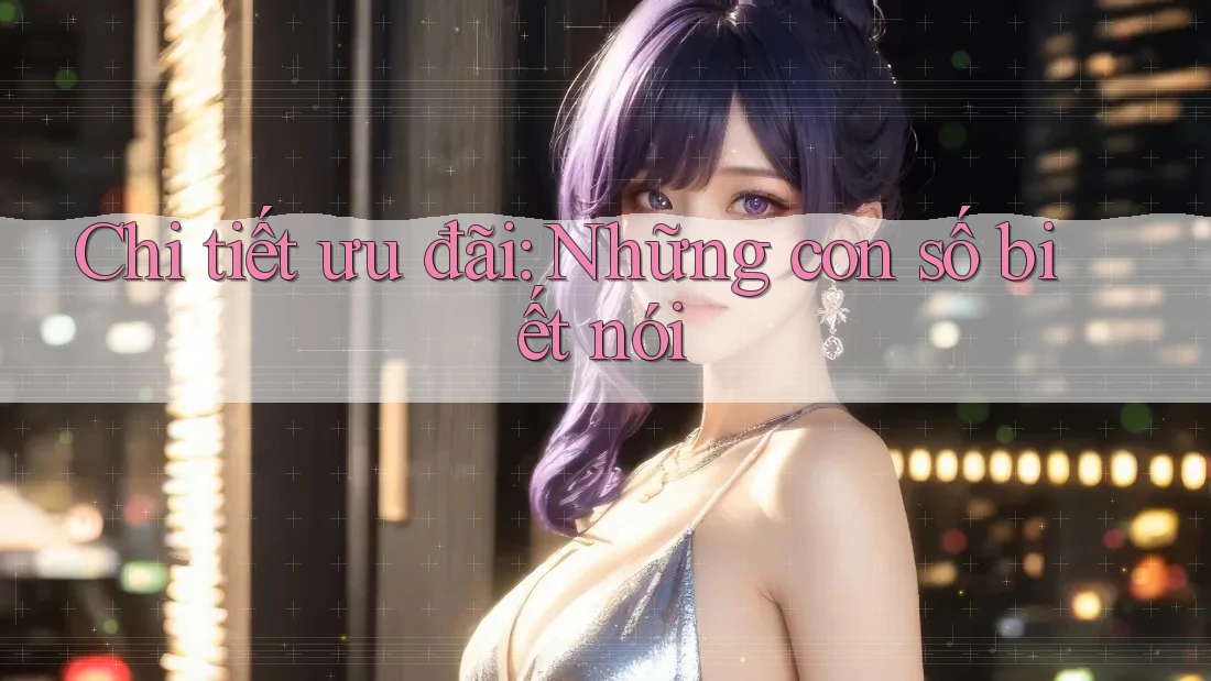 Chi tiết ưu đãi: Những con số biết nói