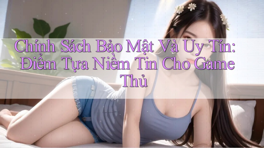 Chính Sách Bảo Mật Và Uy Tín: Điểm Tựa Niềm Tin Cho Game Thủ Chính Sách Bảo Mật Và Uy Tín: Điểm Tựa Niềm Tin Cho Game Thủ