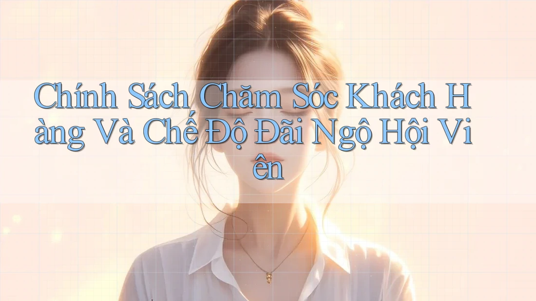 Chính Sách Chăm Sóc Khách Hàng Và Chế Độ Đãi Ngộ Hội Viên Chính Sách Chăm Sóc Khách Hàng Và Chế Độ Đãi Ngộ Hội Viên