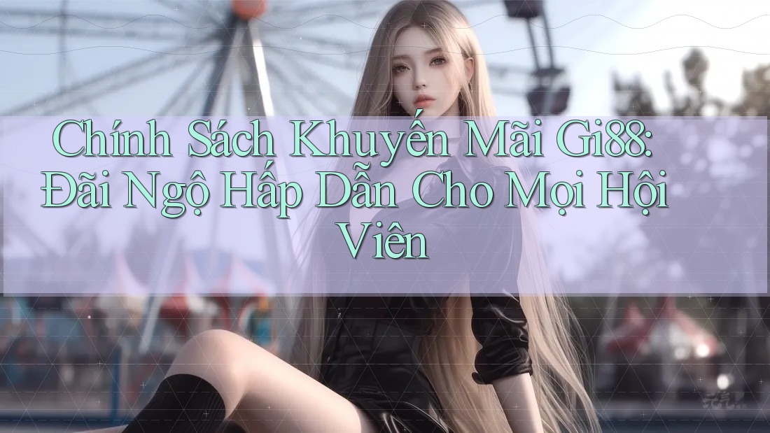 Chính Sách Khuyến Mãi Gi88: Đãi Ngộ Hấp Dẫn Cho Mọi Hội Viên Chính Sách Khuyến Mãi Gi88: Đãi Ngộ Hấp Dẫn Cho Mọi Hội Viên
