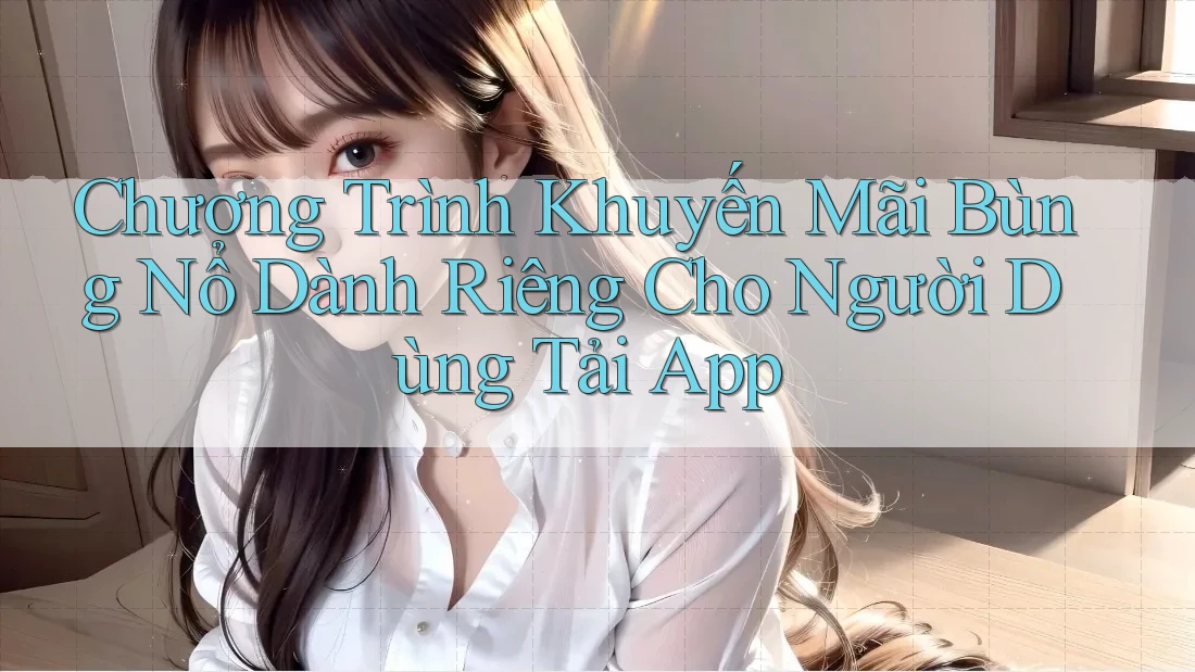 Chương Trình Khuyến Mãi Bùng Nổ Dành Riêng Cho Người Dùng Tải App Chương Trình Khuyến Mãi Bùng Nổ Dành Riêng Cho Người Dùng Tải App