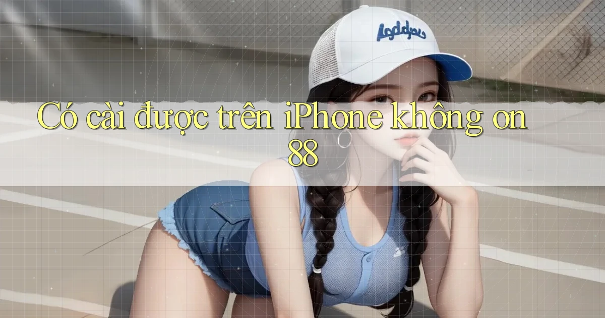 Có cài được trên iPhone không on88
