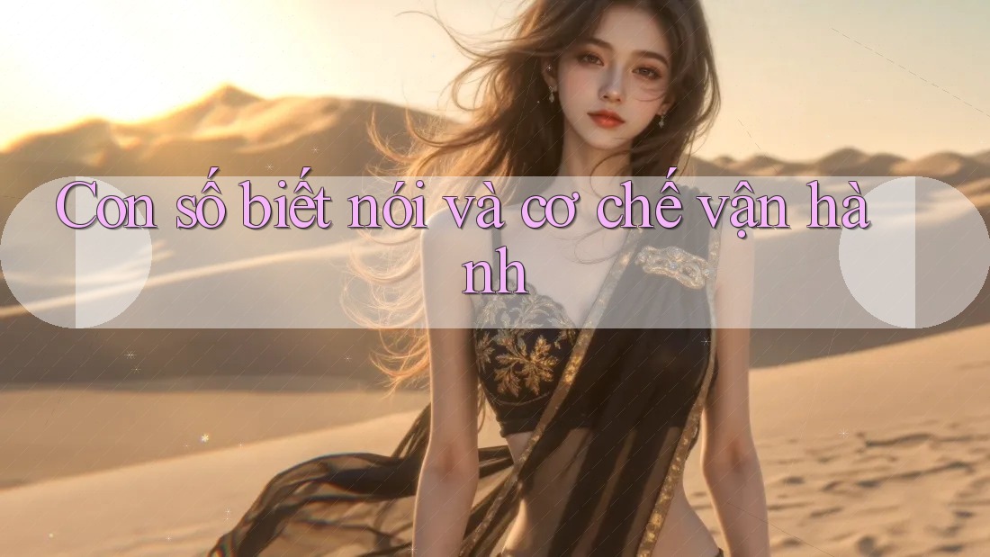 Con số biết nói và cơ chế vận hành