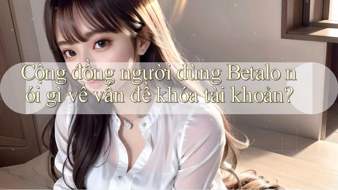 Cộng đồng người dùng Betalo nói gì về vấn đề khóa tài khoản?