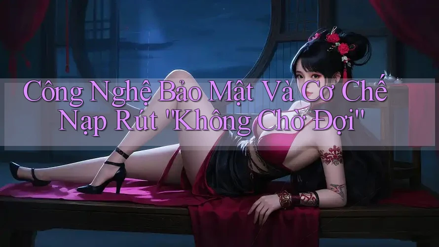 Công Nghệ Bảo Mật Và Cơ Chế Nạp Rút “Không Chờ Đợi”