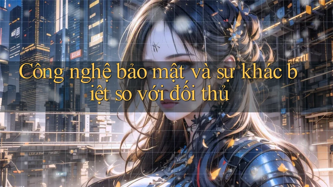 Công nghệ bảo mật và sự khác biệt so với đối thủ